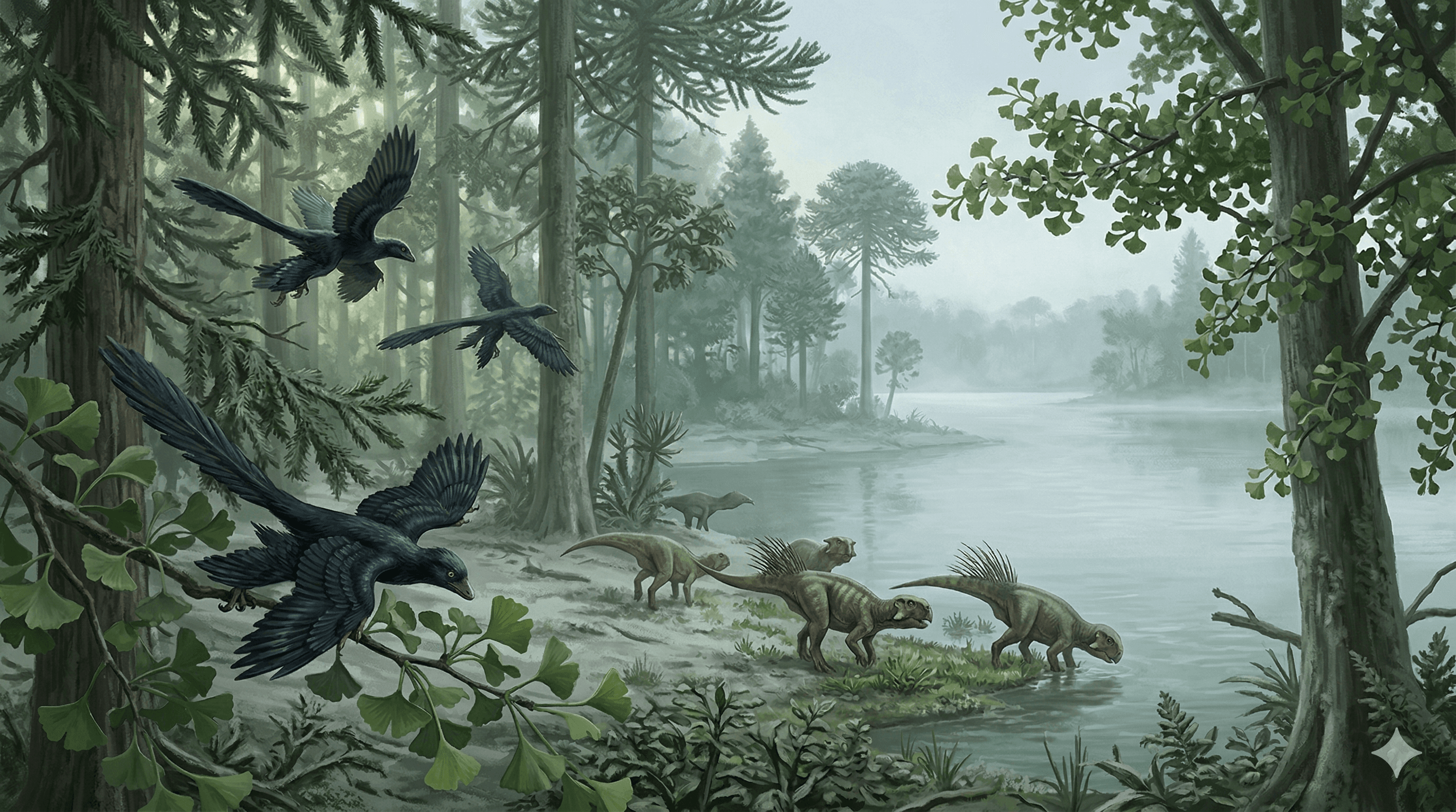 Yixian Formation prehistoric landscape