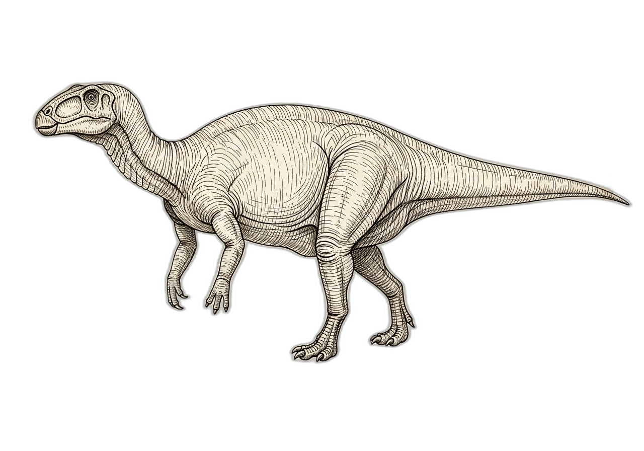 AI Reconstruction of Saltasaurus loricatus, generated in 2026 AI Reconstruction of Saltasaurus loricatus, generated in 2026