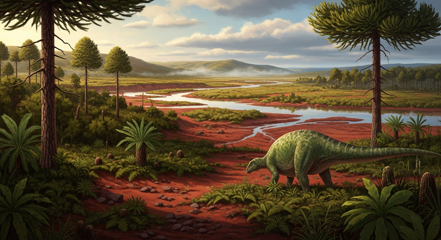 Anacleto Formation prehistoric landscape