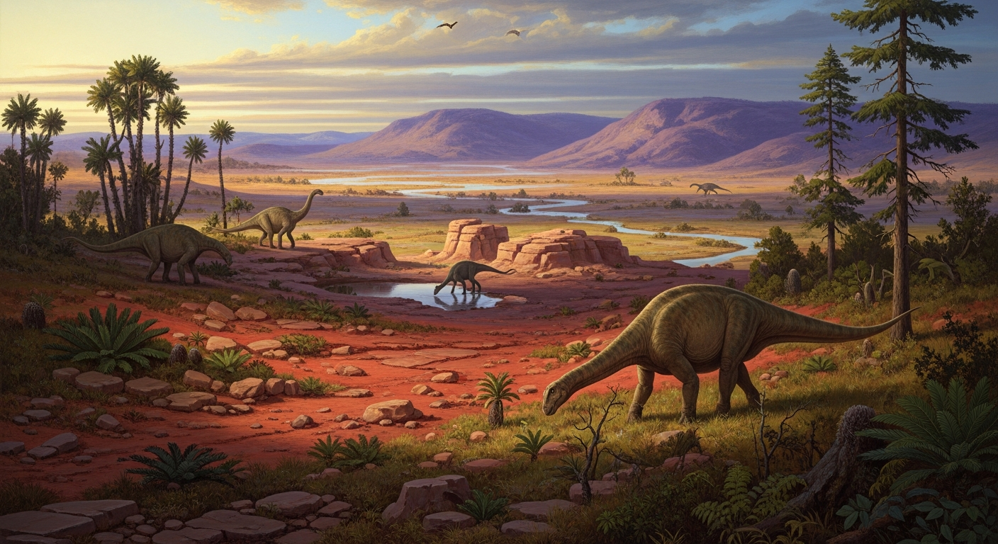 Elliot Formation prehistoric landscape