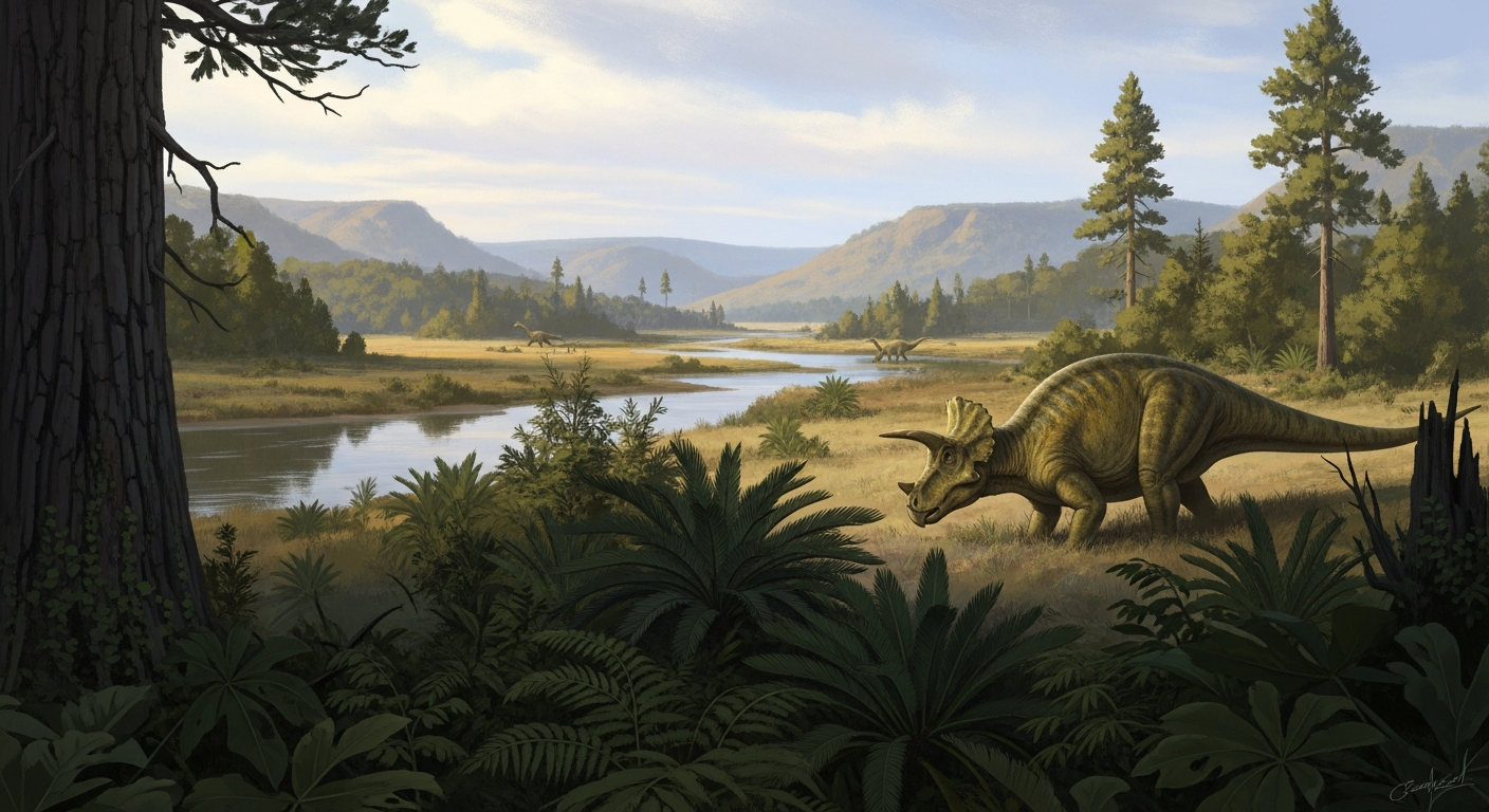 Horseshoe Canyon Formation prehistoric landscape