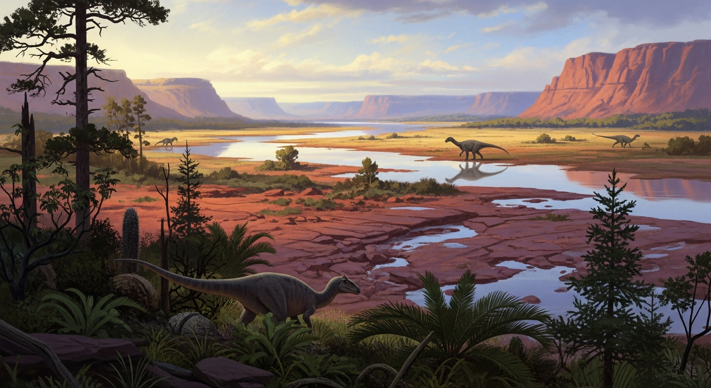 Kayenta Formation prehistoric landscape