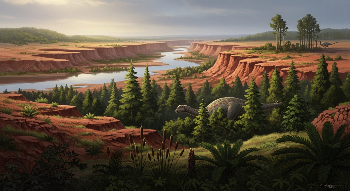 Löwenstein Formation prehistoric landscape