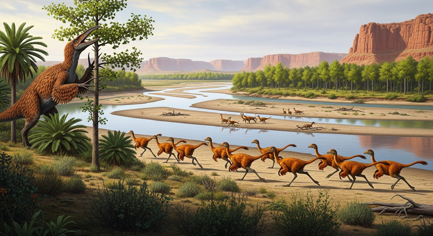 Nemegt Formation prehistoric landscape