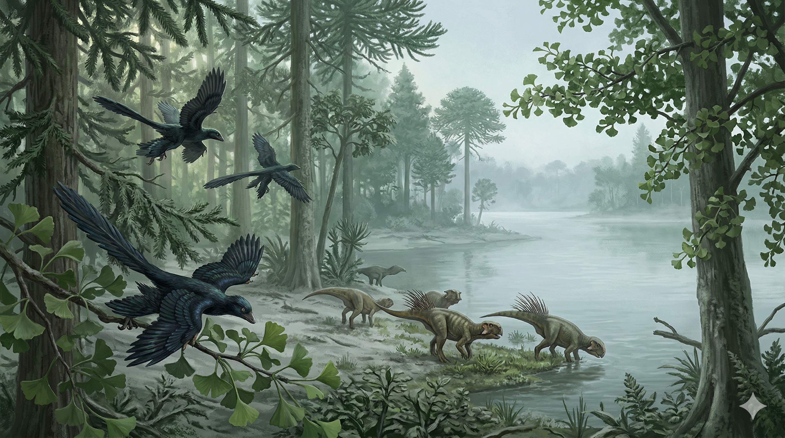 Yixian Formation prehistoric landscape